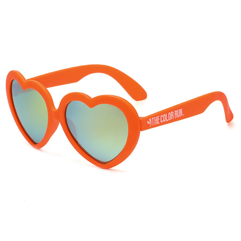 Wholesale Heart Shape UV Protection PC Sunglasses